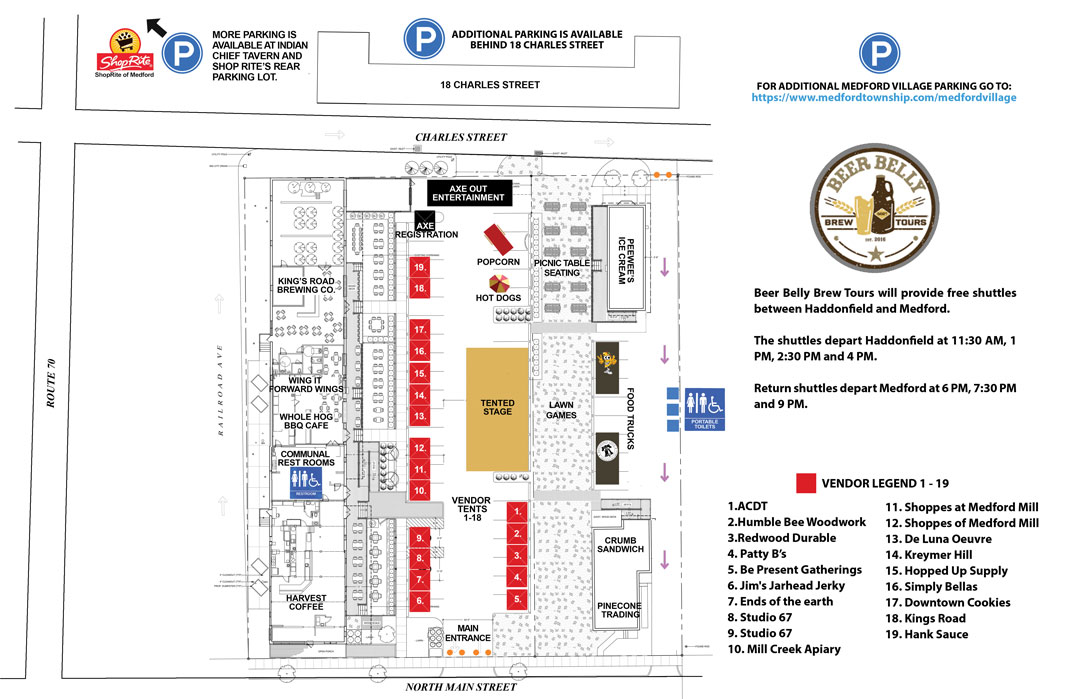 The Feed Mill Fall Festival Parking Plan